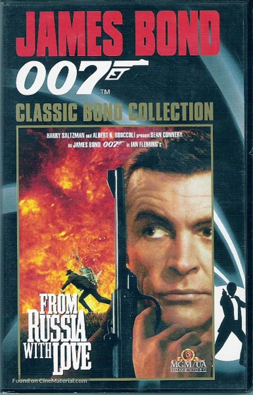 From Russia with Love - Belgian Movie Cover