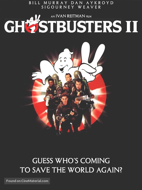 Ghostbusters II - DVD movie cover