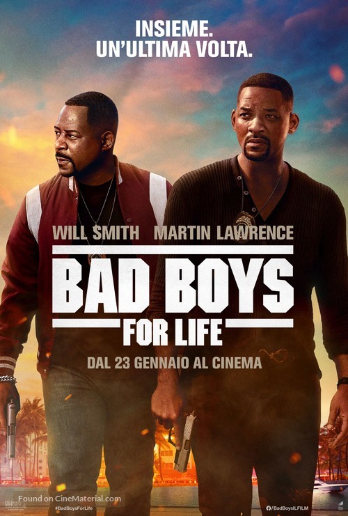 Bad Boys for Life - Italian Movie Poster