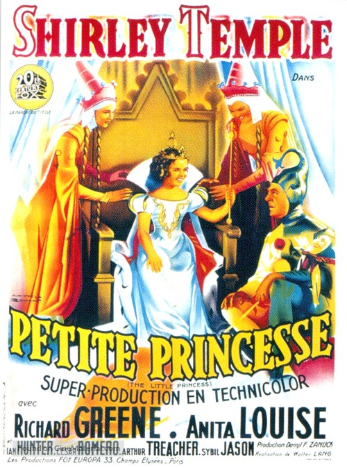 The Little Princess - French Movie Poster