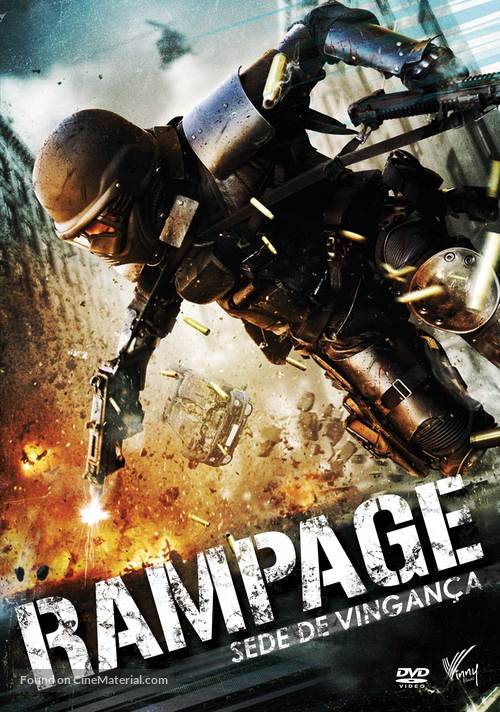 Rampage - Brazilian DVD movie cover