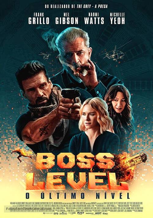Boss Level - Portuguese Movie Poster