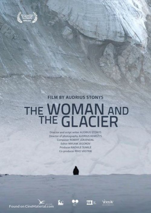 Woman and the Glacier - Lithuanian Movie Poster