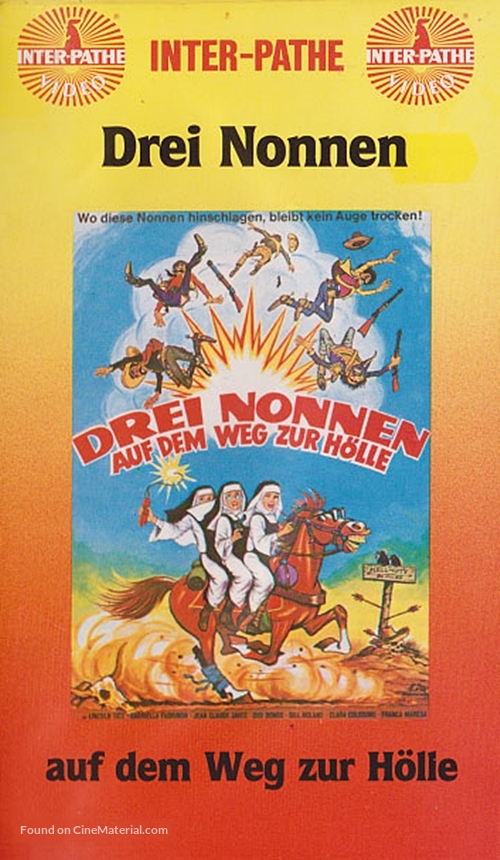 Pi&ugrave; forte sorelle - German VHS movie cover