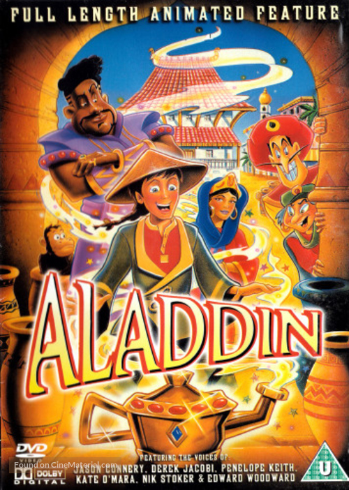 Aladdin - British Movie Cover