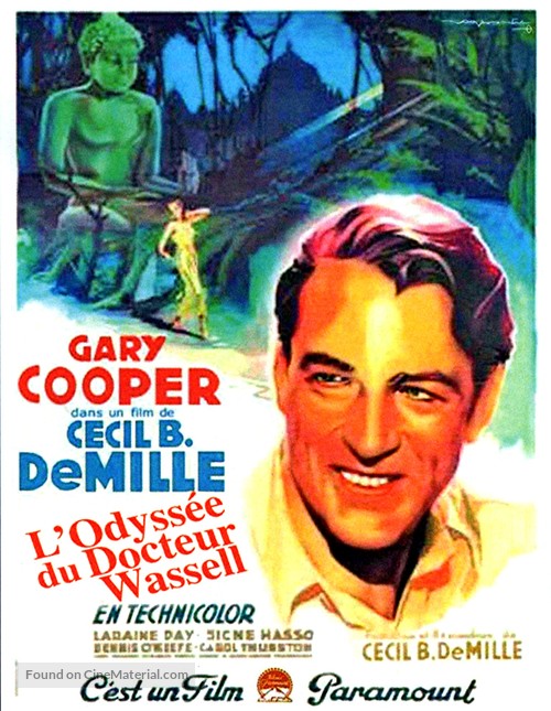 The Story of Dr. Wassell - French Movie Poster