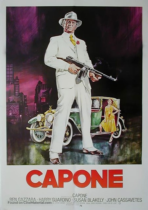 Capone - German Movie Poster