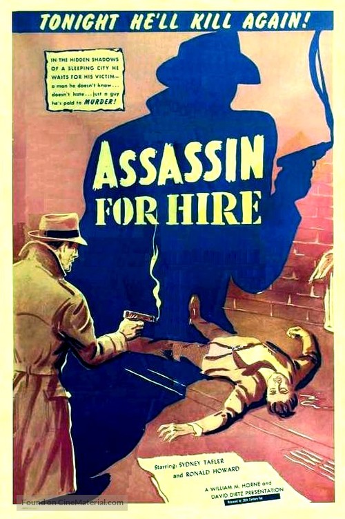 Assassin for Hire - Movie Poster