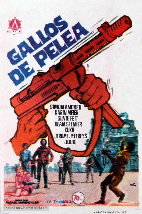 Gallos de pelea - Spanish Movie Poster