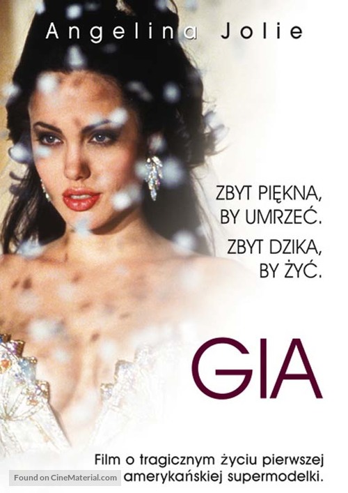 Gia - Polish DVD movie cover