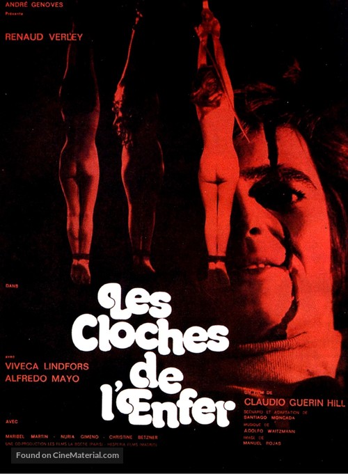 La campana del infierno - French Movie Poster