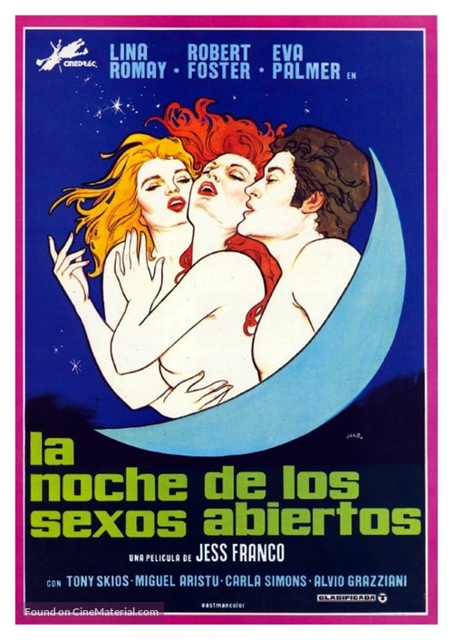 Noche de los sexos abiertos, La - Spanish Movie Poster