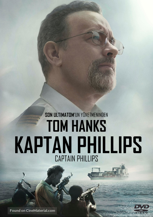 Captain Phillips - Turkish DVD movie cover