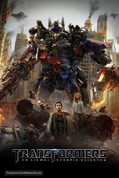 Transformers: Dark of the Moon - Polish Movie Cover