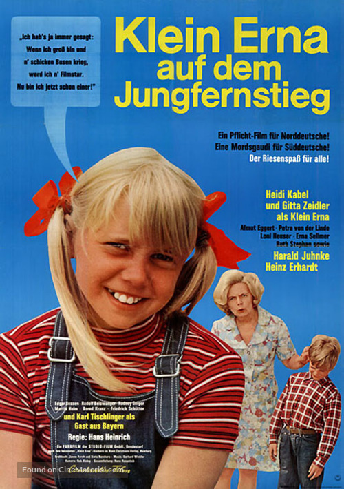 Klein Erna auf dem Jungfernstieg - German Movie Poster