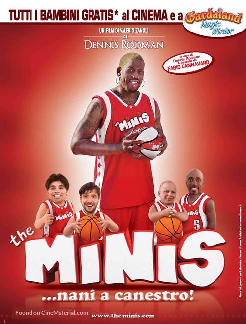 The Minis - Italian poster