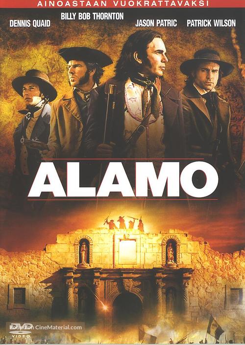 The Alamo - Finnish DVD movie cover