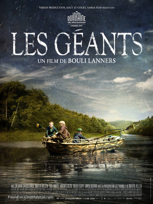 Les g&eacute;ants - French Movie Poster