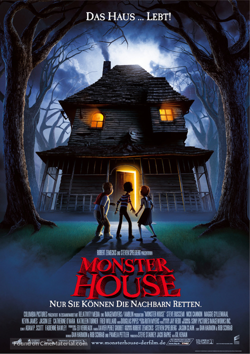 Monster House - German Movie Poster