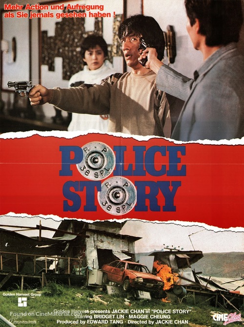 Police Story - German Movie Poster