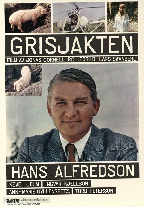 Grisjakten - Swedish Movie Poster