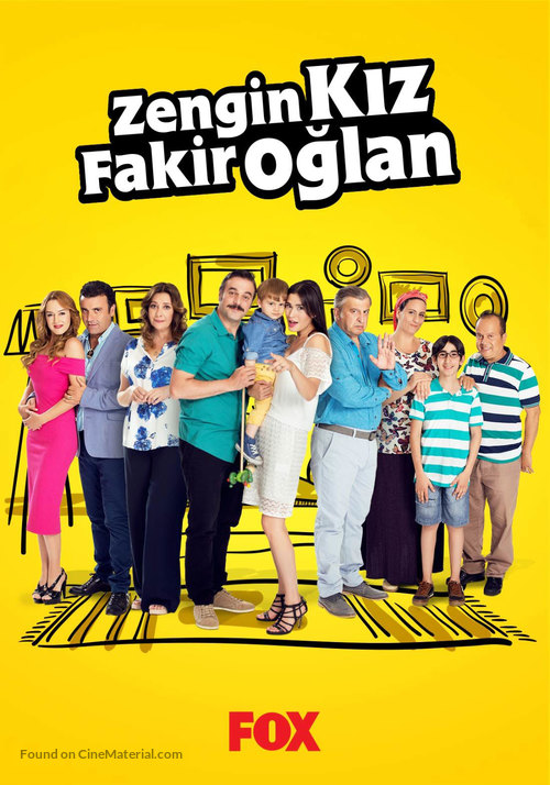 &quot;Zengin Kiz Fakir Oglan&quot; - Turkish Movie Poster