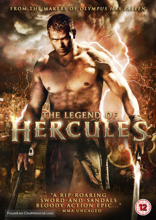 The Legend of Hercules - British Movie Cover