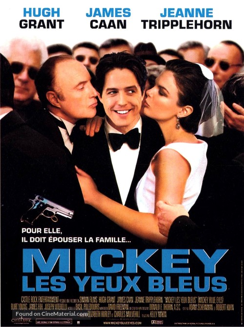 Mickey Blue Eyes - French Movie Poster