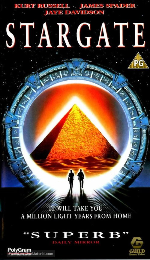 Stargate - British VHS movie cover