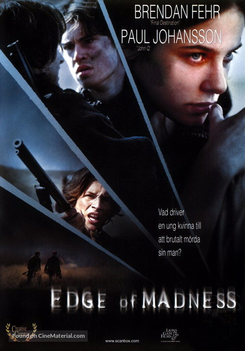 Edge of Madness - Swedish Movie Cover