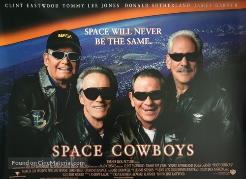 Space Cowboys - British Movie Poster