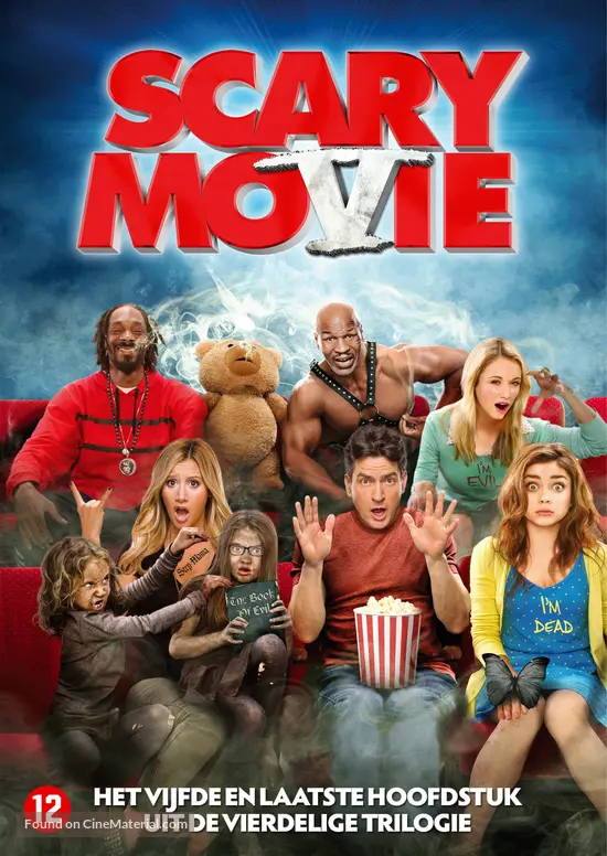 Scary Movie 5 - Dutch DVD movie cover