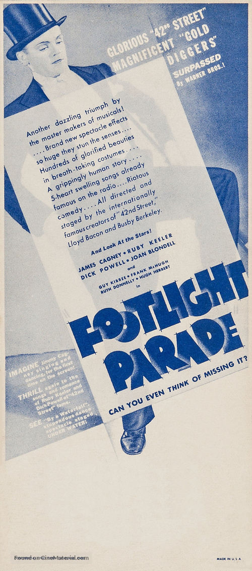 Footlight Parade - poster
