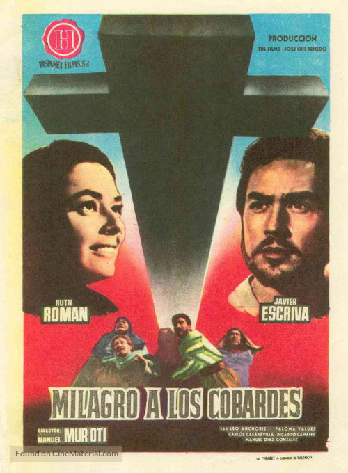 Milagro a los cobardes - Spanish Movie Poster