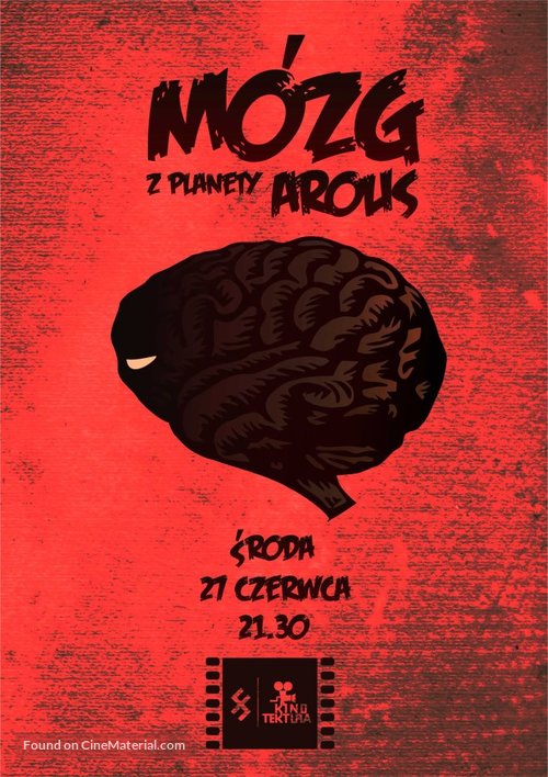 The Brain from Planet Arous - Polish Movie Poster