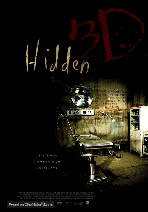 Hidden 3D - Movie Poster