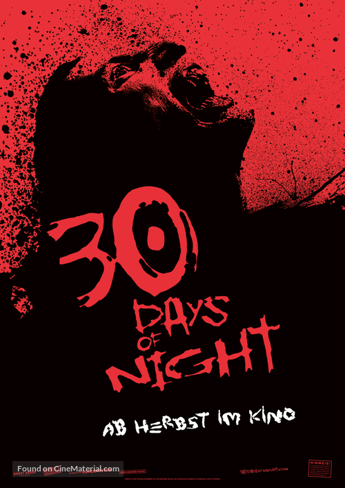 30 Days of Night - German Movie Poster