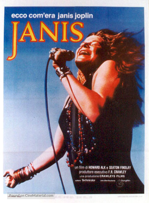 Janis - Italian Movie Poster