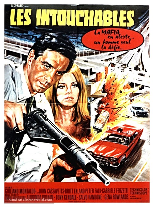 Gli intoccabili (1969) French movie poster