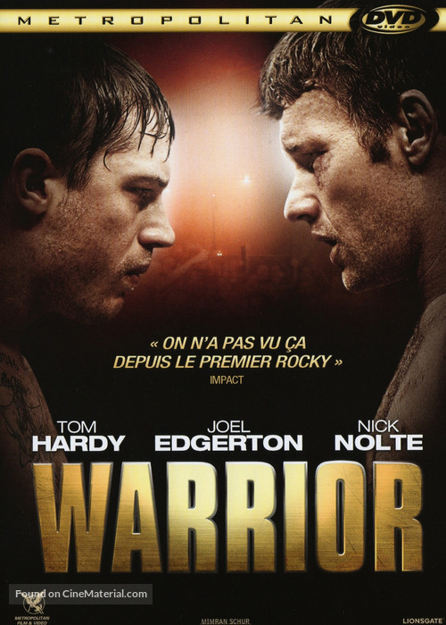 Warrior - French DVD movie cover