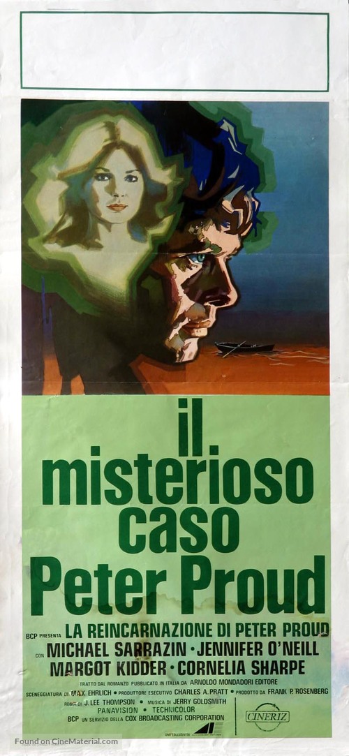 The Reincarnation of Peter Proud - Italian Movie Poster