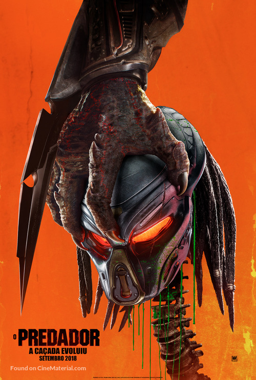 The Predator - Portuguese Movie Poster