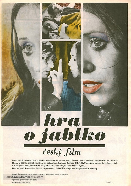 Hra o jablko - Czech Movie Poster