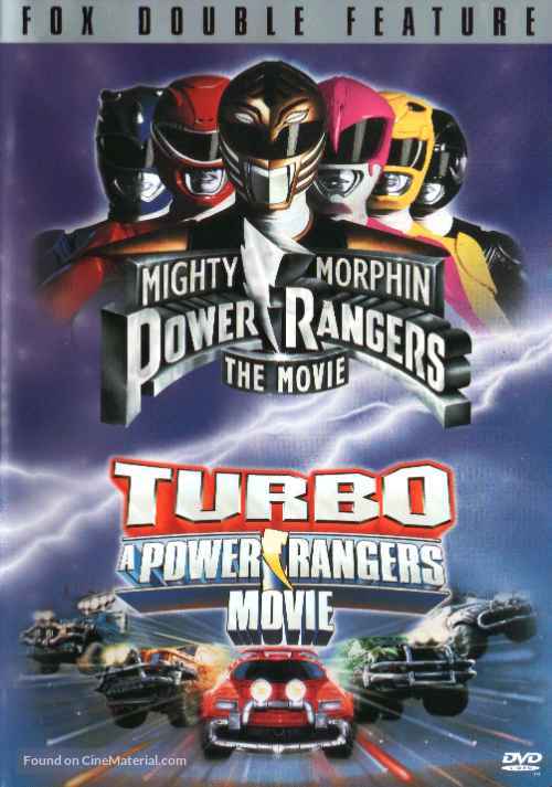 Mighty Morphin Power Rangers: The Movie - DVD movie cover