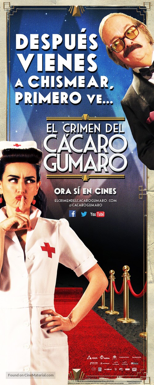 El Crimen del Cacaro Gumaro - Mexican Movie Poster