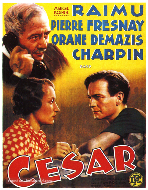 C&egrave;sar - Belgian Movie Poster