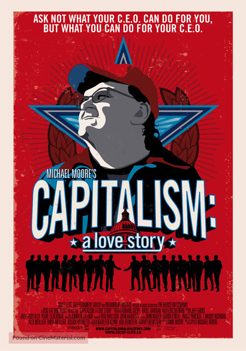 Capitalism: A Love Story - Swiss Movie Poster