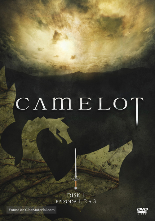 &quot;Camelot&quot; - Czech DVD movie cover