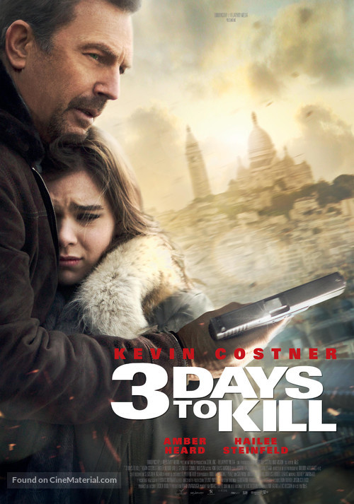 3 Days to Kill - Swiss Movie Poster