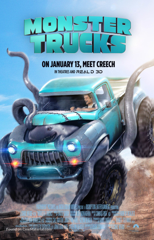 Monster Trucks - Movie Poster